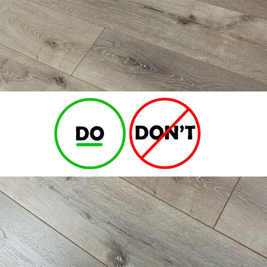 Hardwood and Laminate Flooring Maintenance: What NOT to Do