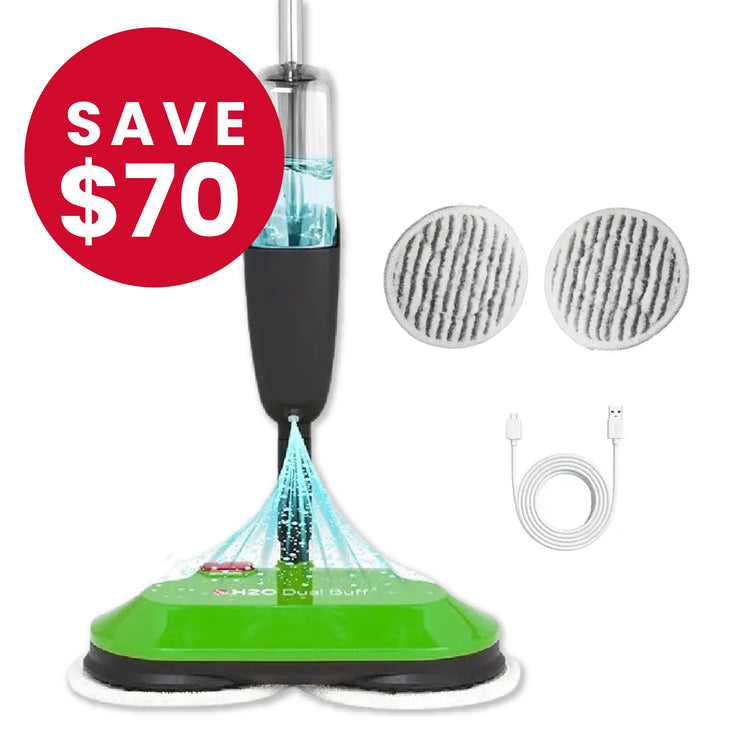 H2O Dual Buff Hard Floor Cleaner