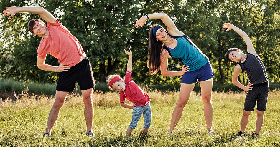 Easy ways to keep the whole family fit and healthy